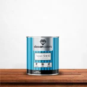 Tinta Emborrachada Impermeável Aqua Shield - Decor Colors Tinta Aqua Shield Pintura Impermeável Branca 4,3 kg - Decor Colors