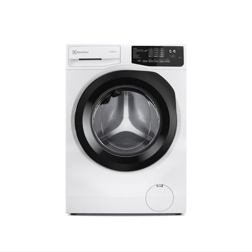 Lavarropas Carga Frontal Electrolux 10,5kg Blanco Inverter con Agua Caliente y Lavado Inteligente LFB11