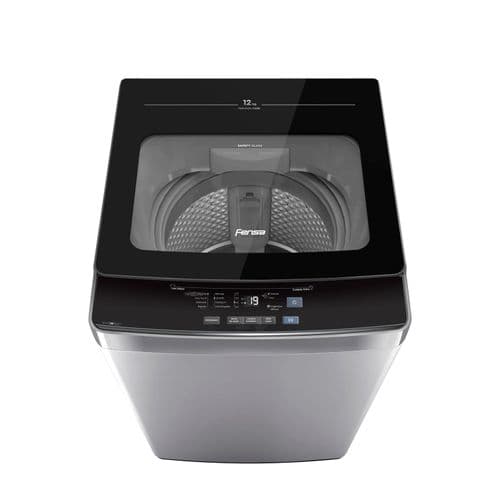 Lavadora Automática Fensa 12Kg Carga Superior Control Tiempo Premium Care 12SZ Gris