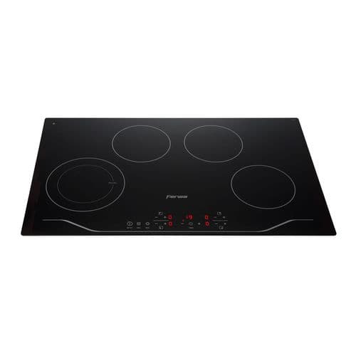 Encimera Eléctrica 4 Platos Fensa Vitrocerámica y Panel Touch FEV 4T Negra