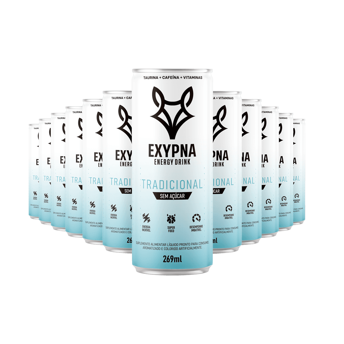 Exypna Energy Drink Tradicional (269ml) - Pack 12 Unidades