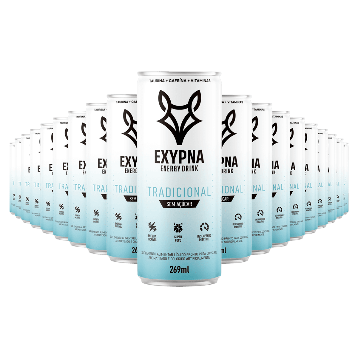 Exypna Energy Drink Tradicional (269ml) - Pack 18 Unidades