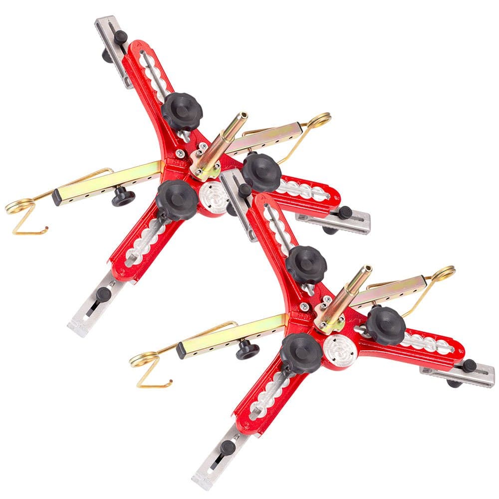 Garras Rapidas Eixo 15mm para Alinhamento Aro 12 a 26 Pol com 2 Unidades TECHMAX-NEOGR1-15
