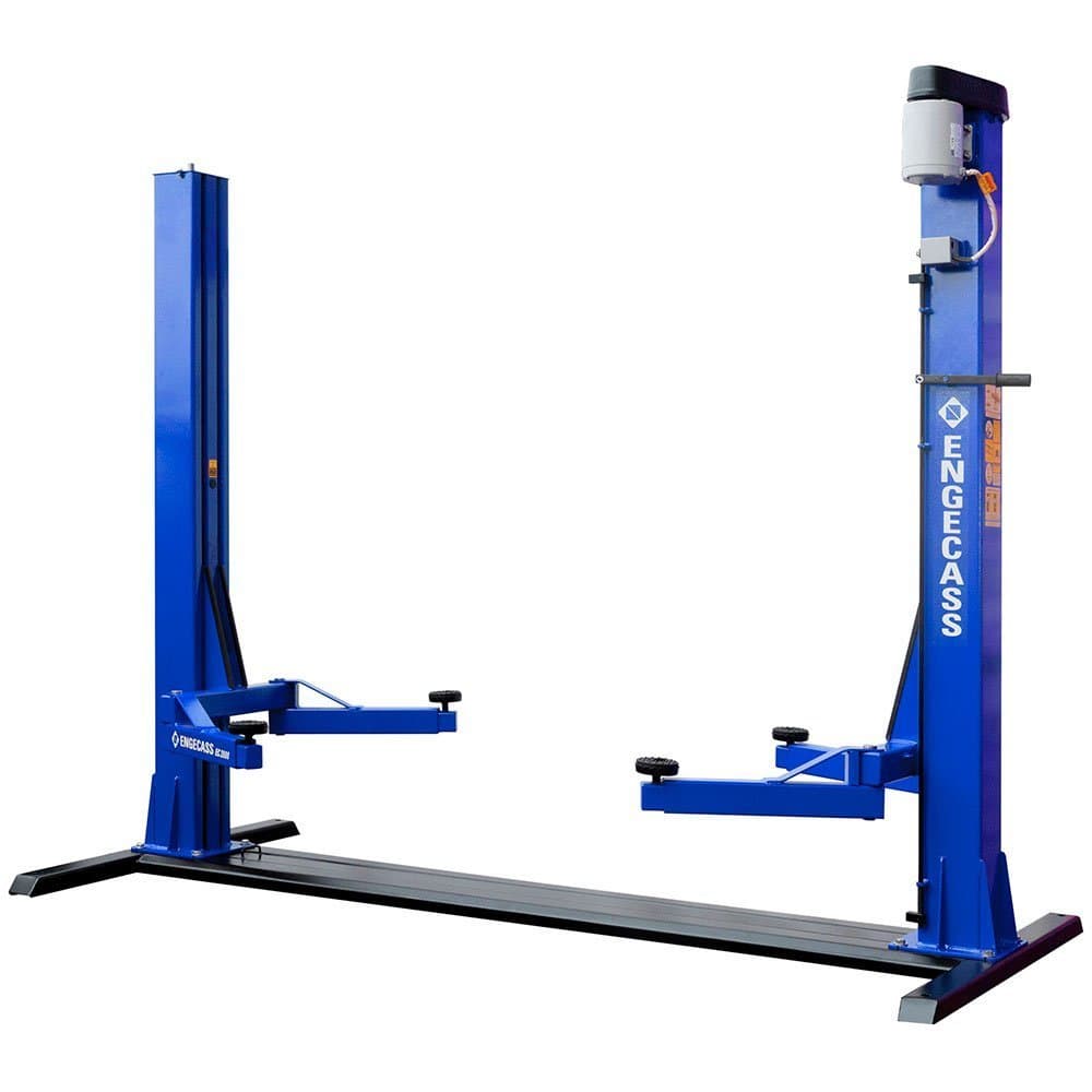 Elevador Automotivo Azul 26T Lubrificacao a Graxa EC 2600 4CV Trifasico 220V ENGECASS-40966AZ