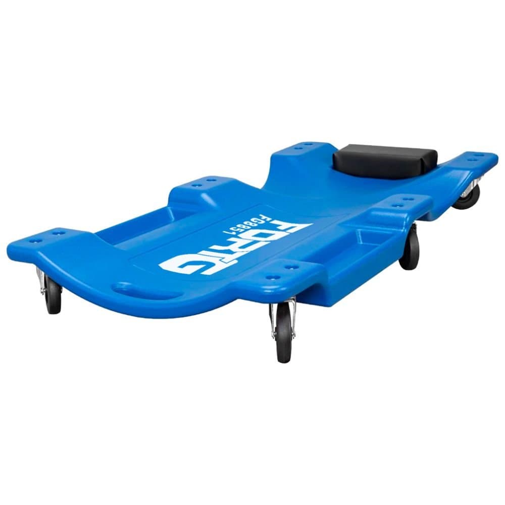 Carro Esteira para Mecanico 110cm com Suporte para Cabeca e 6 Rodizios 360 FORTGPRO-FG8851
