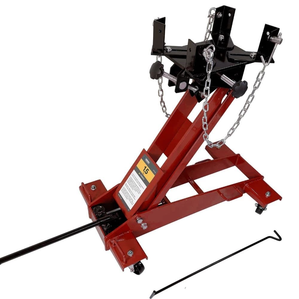 Macaco para Tirar Cambio Caminhao com 15 Toneladas 1500 Kg Vermelho RIBEIRO-RMTI005-8989
