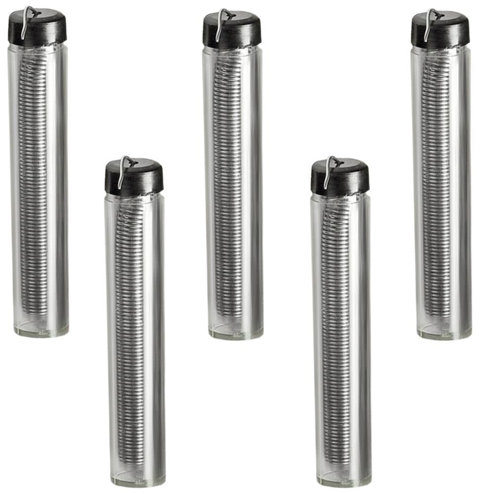 Kit com 5 Estanhos em Fio de Chumbo SN40 X PB60 1mm para Solda SPARTA-K6321