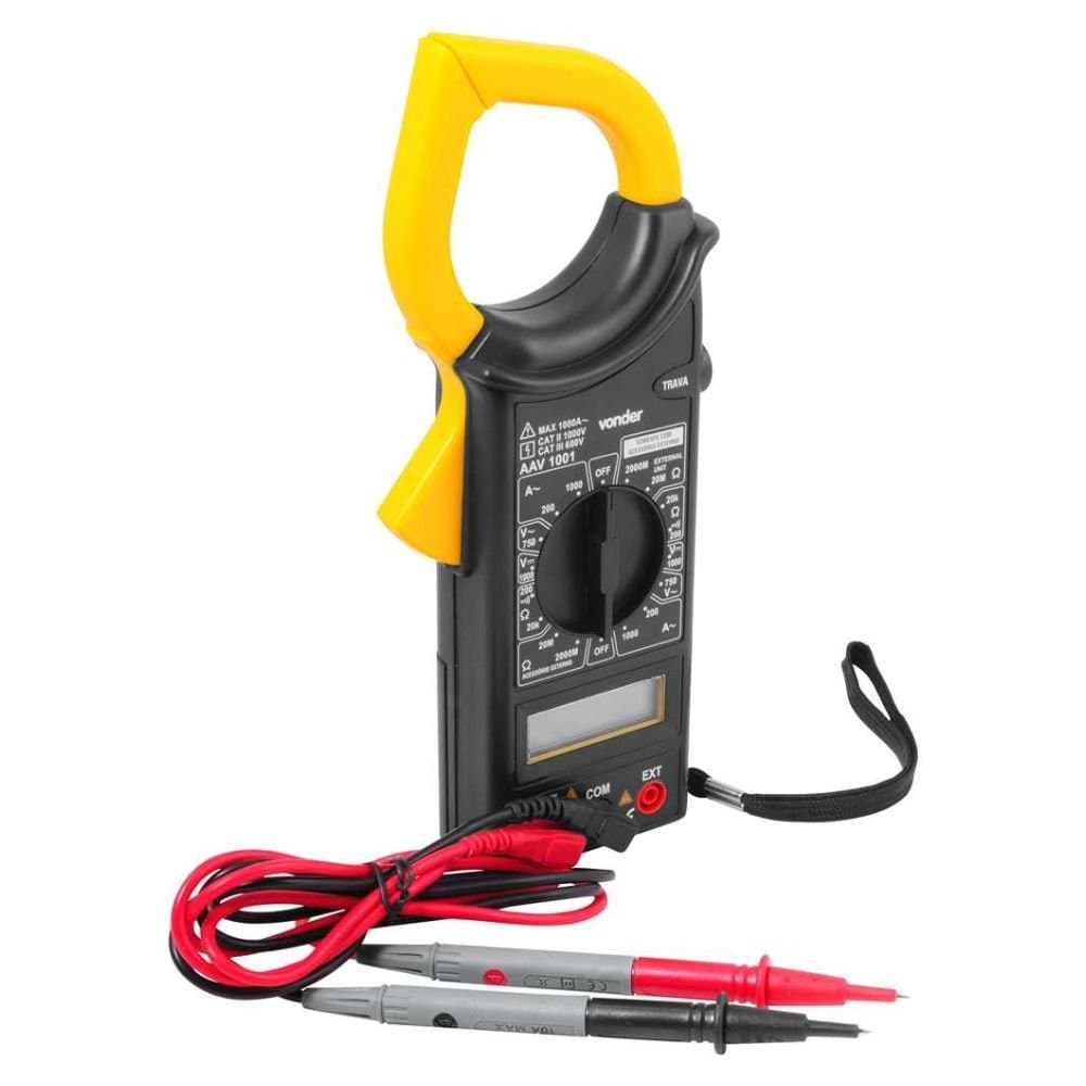 Alicate Amperimetro Digital Aav 1001 VONDER-3870001001