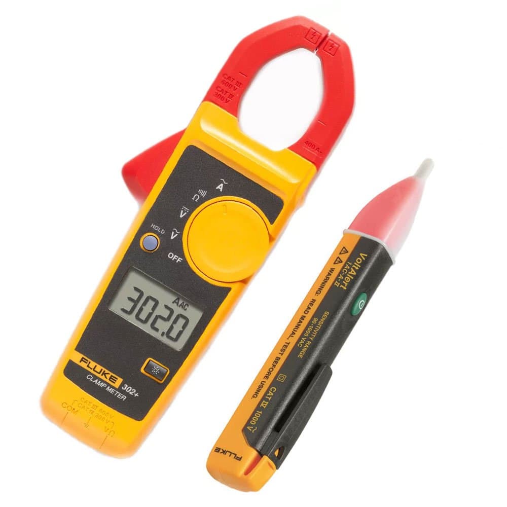 Combo Alicate Amperimetro Digital 302 Detector de Tensao VoltAlert FLUKE-K4786