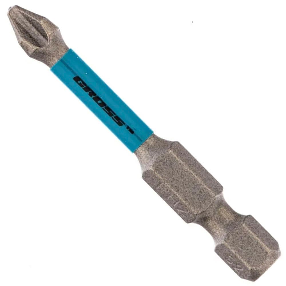 Bits de Torcao para Ferramentas de Impacto PH2 X 50mm com 2 Unidades GROSS-1148655