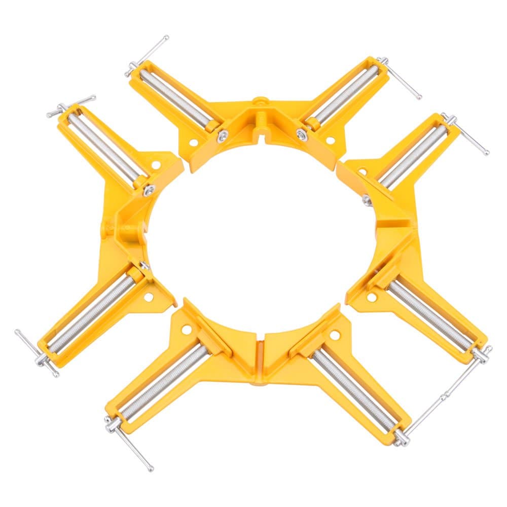 Jogo de Grampo Sargento Angular 3 Pol com 4 Pecas LITH-LT2034