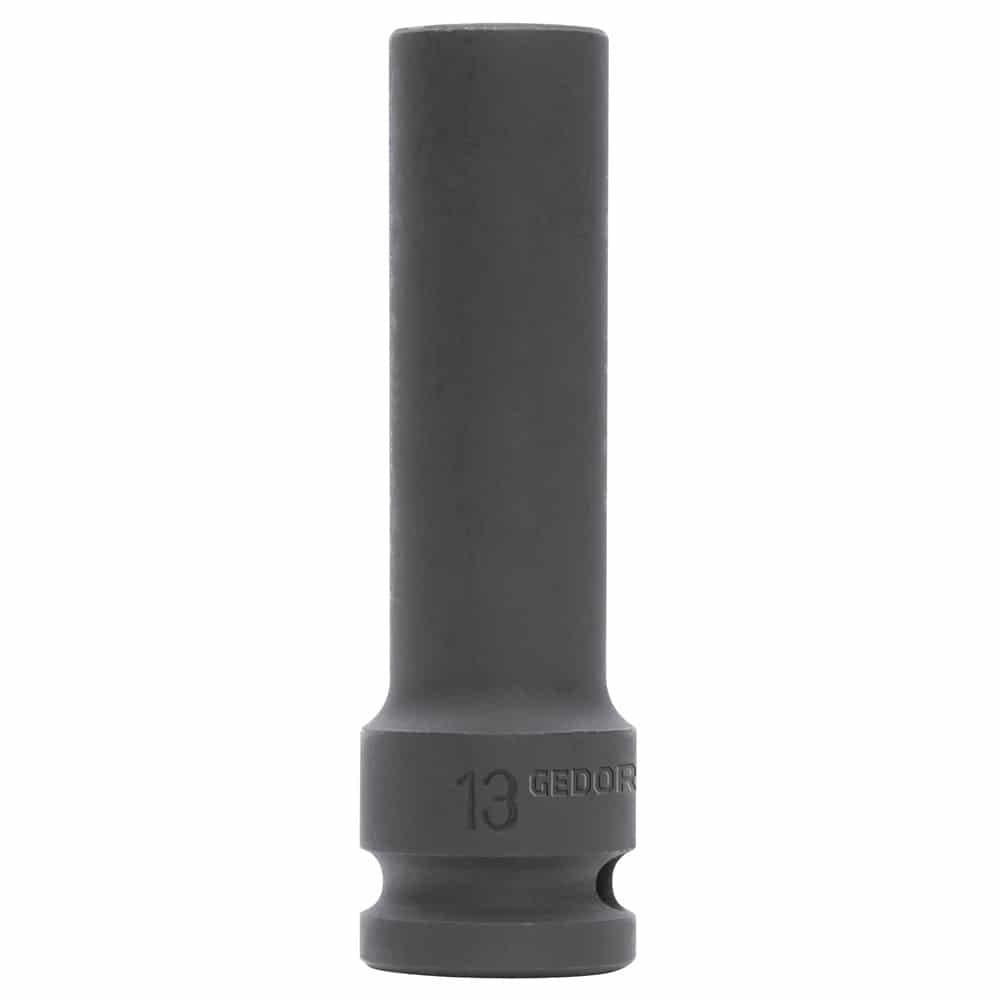 Soquete Sextava Impacto Longo de 28mm e Encaixe de 12 Pol GEDORE RED-R63002815