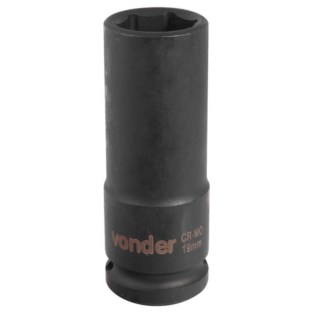 Soquete de Impacto Sextavado Longo 19mm com Encaixe de 12 Pol VONDER-3061012019