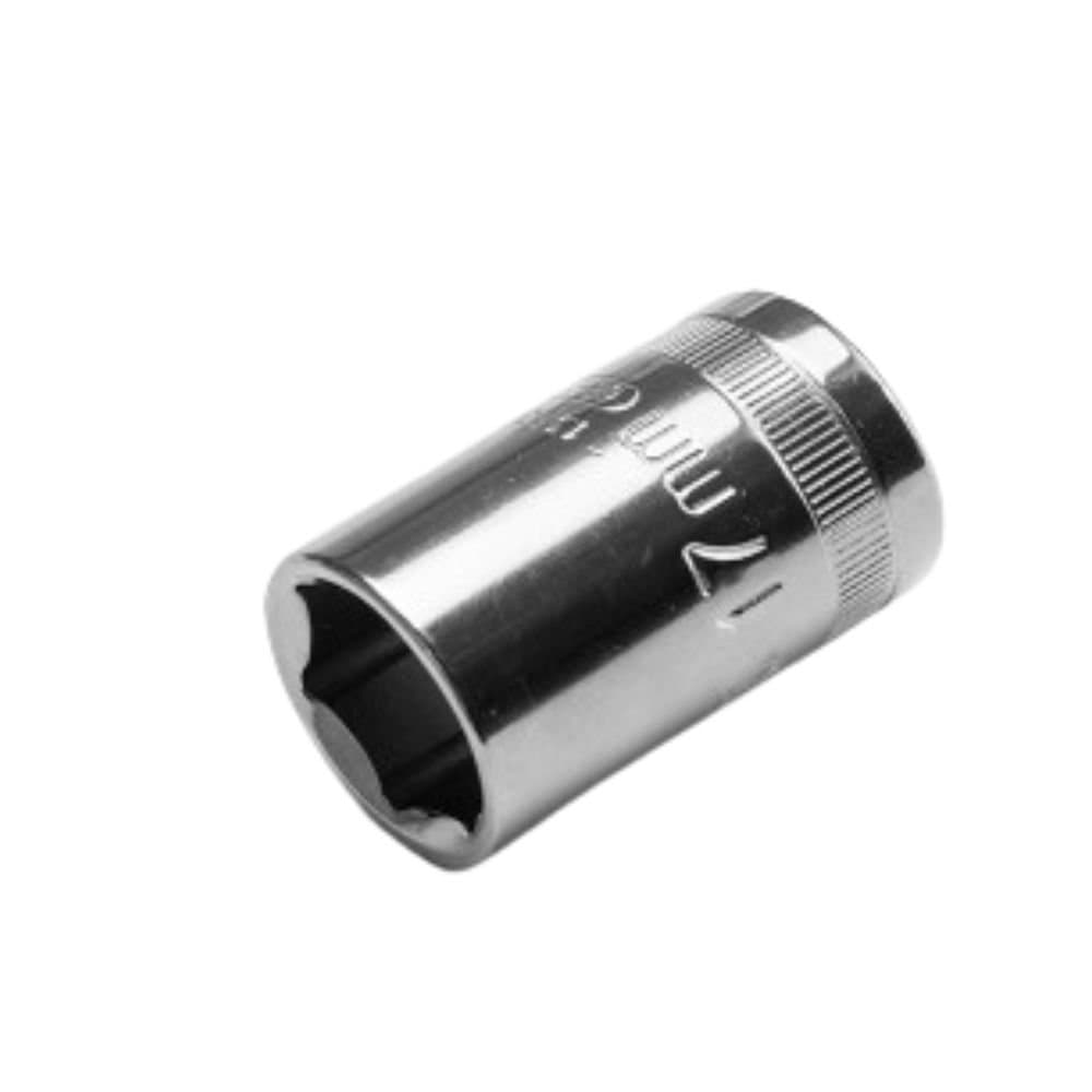 Soquete Sextavado Cromado 15mm com Encaixe de 12 Pol SATA-ST13306SC