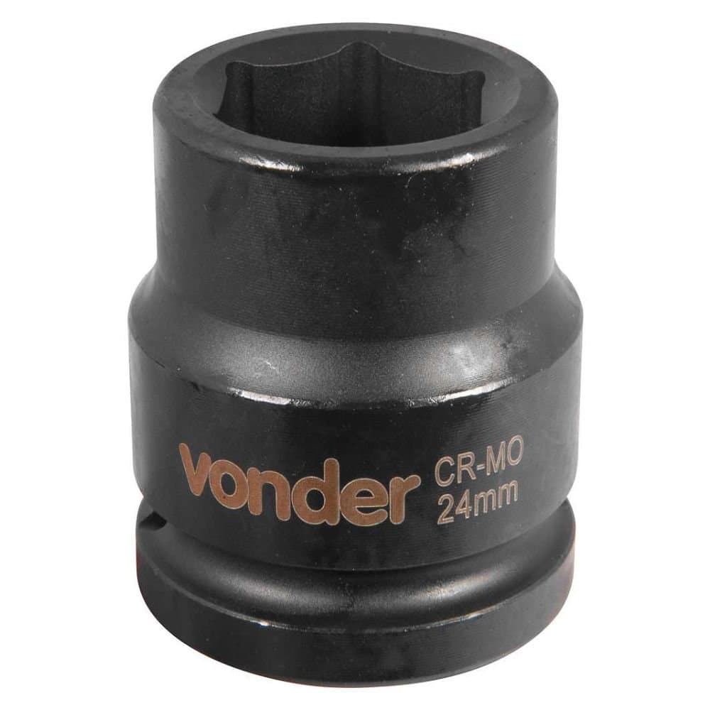 Soquete de Impacto Sextavado 24mm com Encaixe de 34 Pol VONDER-3061340024