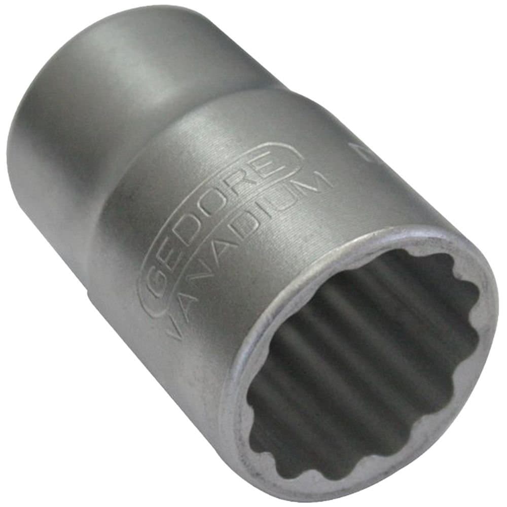 Soquete Estriado 26mm com Encaixe 34Pol GEDORE-D21-26