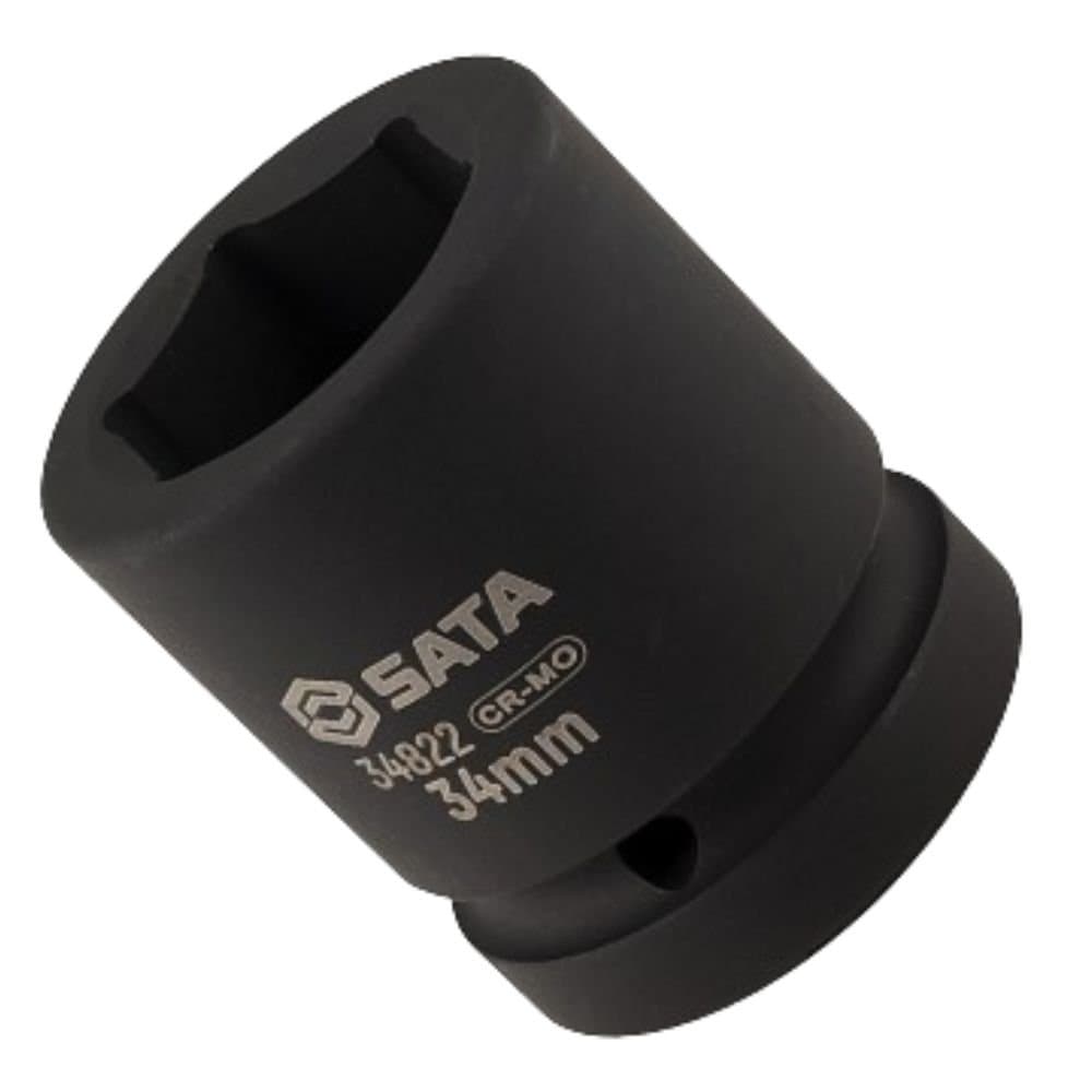 Soquete de Impacto Sextavado de 21mm com Encaixe de 34 Pol SATA-ST34509SC