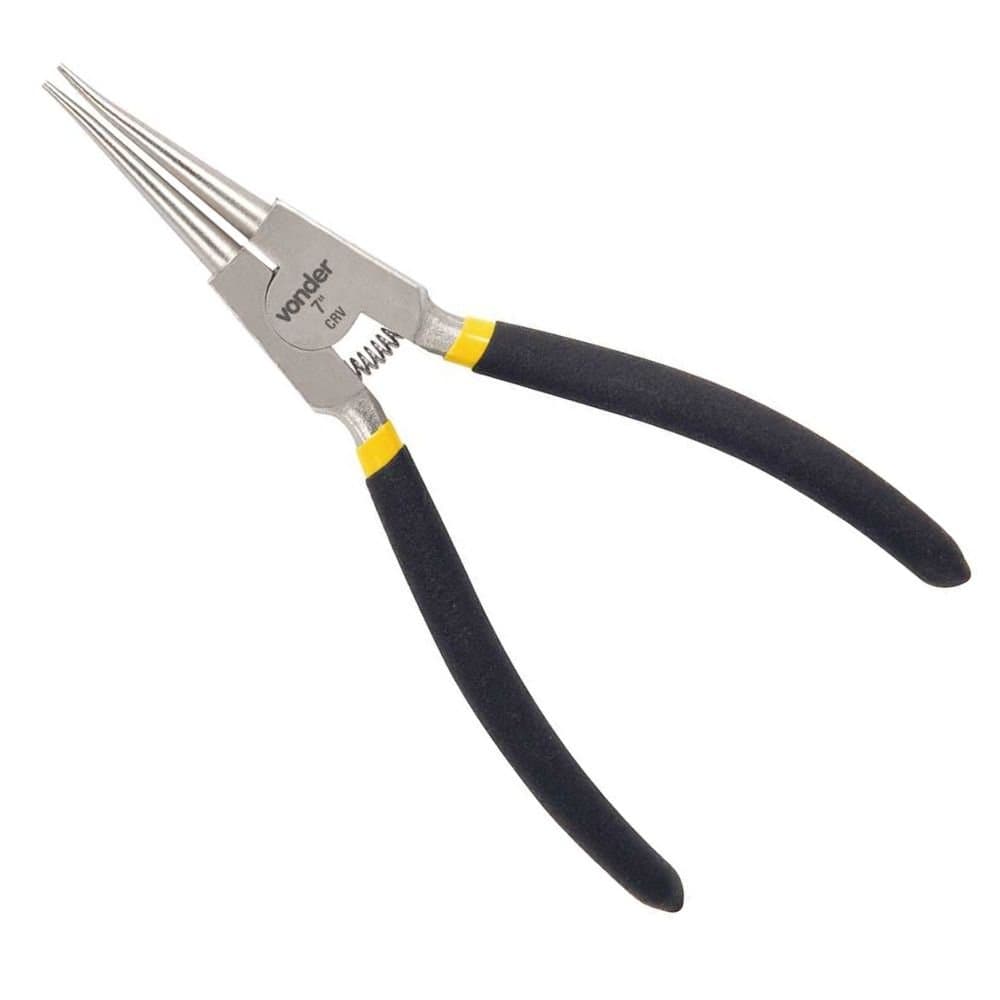 Alicate para Aneis Externo com Bico Reto 177mm 7 Pol VONDER-3662180000