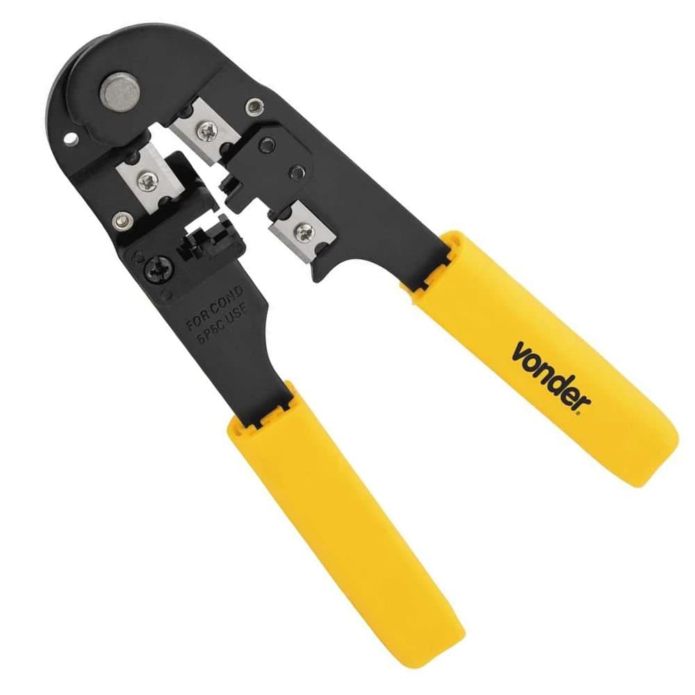 Alicate Crimpador para Terminais RJ1106 Pinos - AC 611 VONDER-3686209600