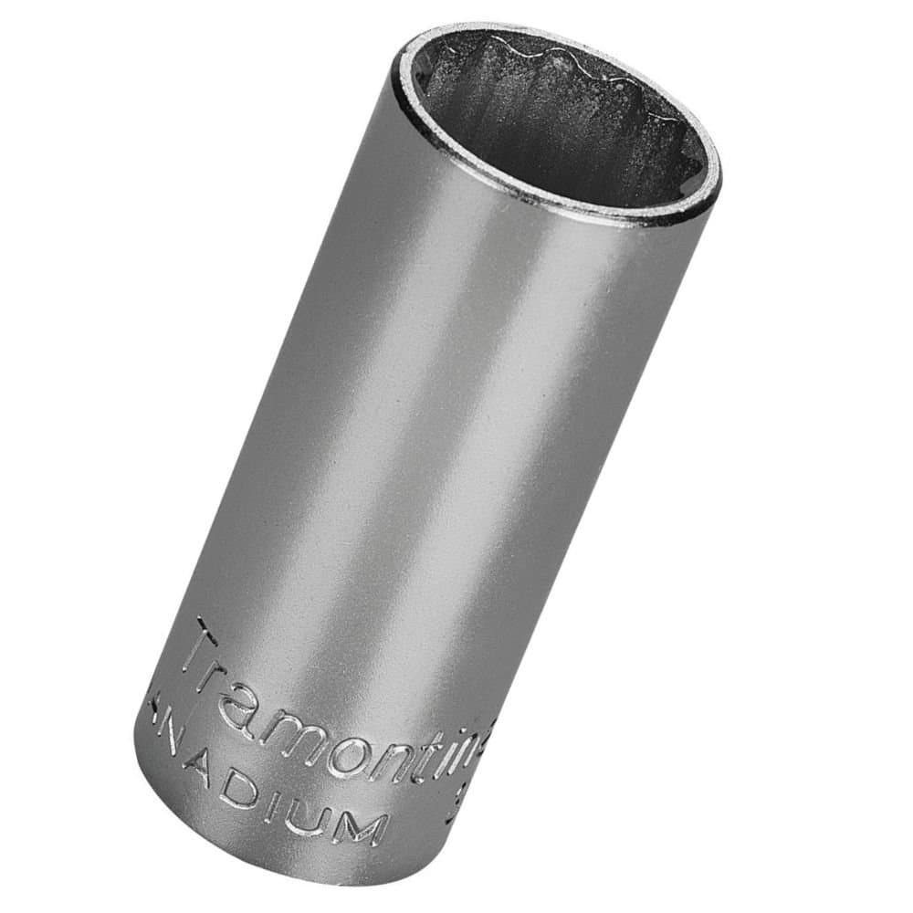 Soquete Estriado Longo em Cr-V 17mm com Encaixe de 38 Pol TRAMONTINA PRO-44868117