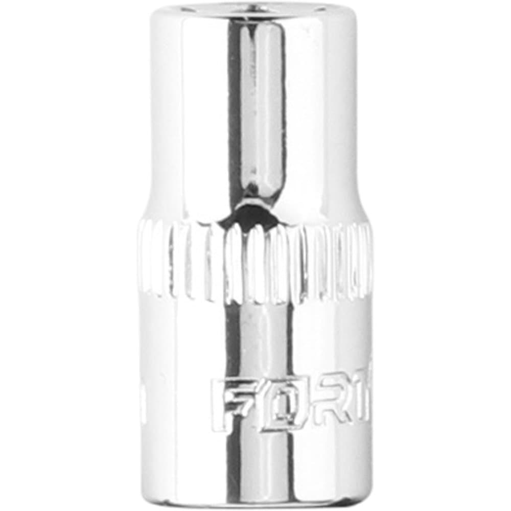 Soquete Sextavado em Cromo Vanadio 7 mm com Encaixe 14 Pol FORTGPRO-FG0028FM