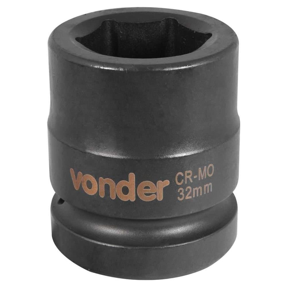 Soquete de Impacto Sextavado 32mm com Encaixe de 1 Pol VONDER-3061001032