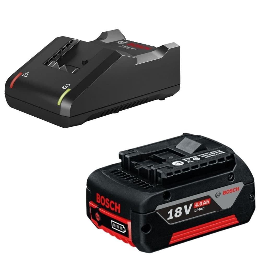 Combo Carregador Rapido de Baterias GAL 18V-40 18V 4Ah Bivolt Bateria de Ions de Litio 40Ah 18V BOSCH-K8912