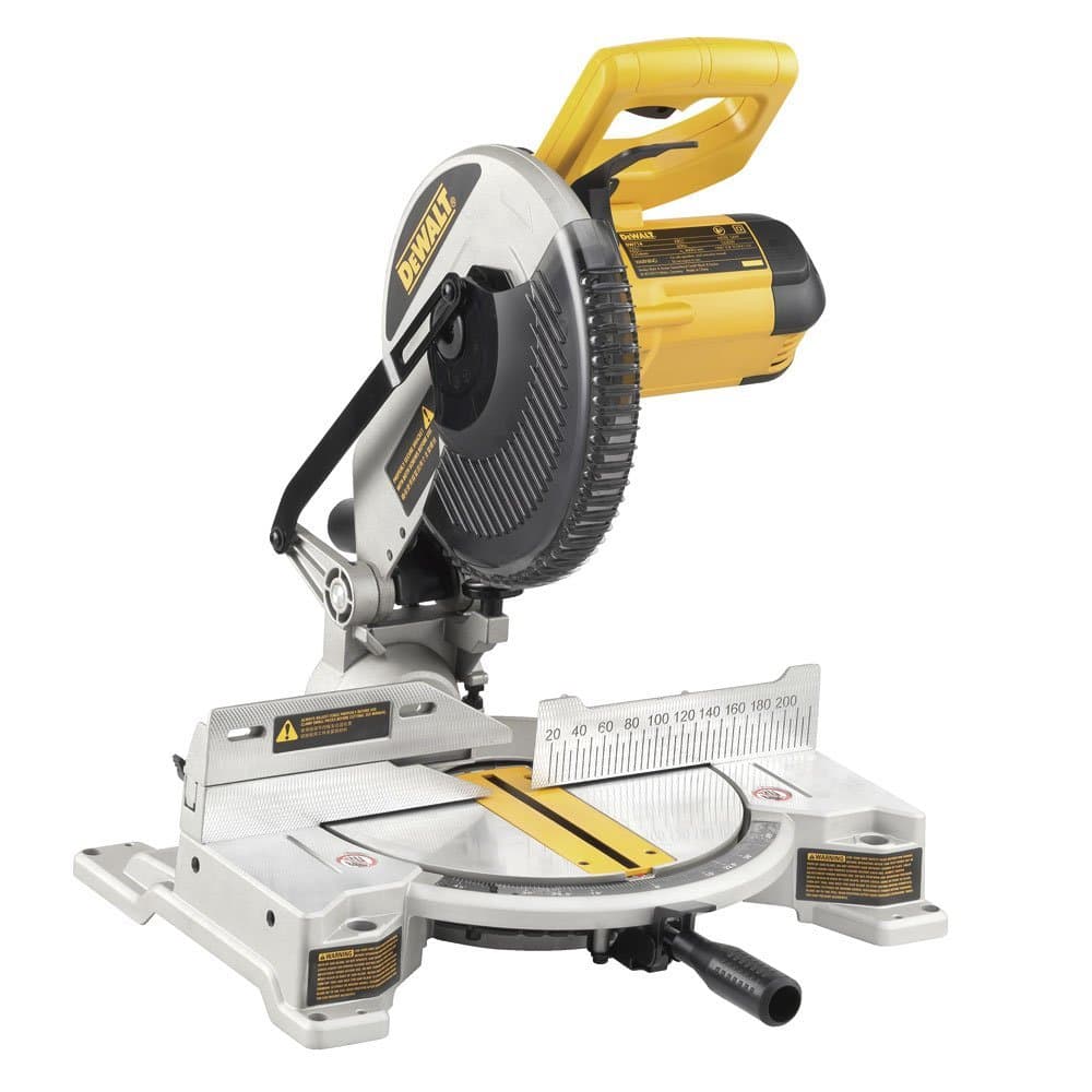 Serra Circular de Meia Esquadria 10 Pol 1650W 220V com Saco Coletor DEWALT-DW714