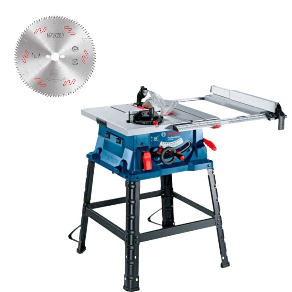Combo Serra de Mesa GTS 254 1800W com Disco de 254mm Disco de Serra 250X32X30mm 10 Pol 80 Dentes Alternado BOSCH-K8652