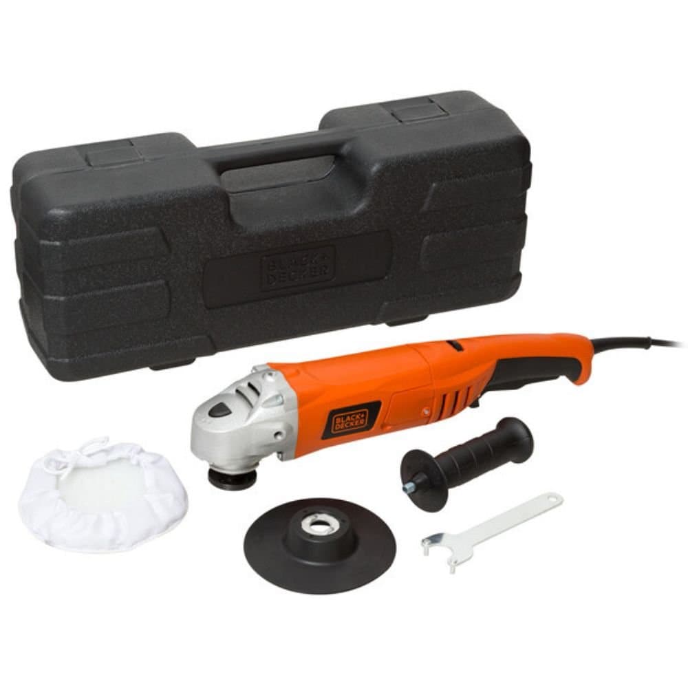 Politriz Profissional 5 Pol 600W 110V com Maleta Plastica BLACKDECKER-WP600K