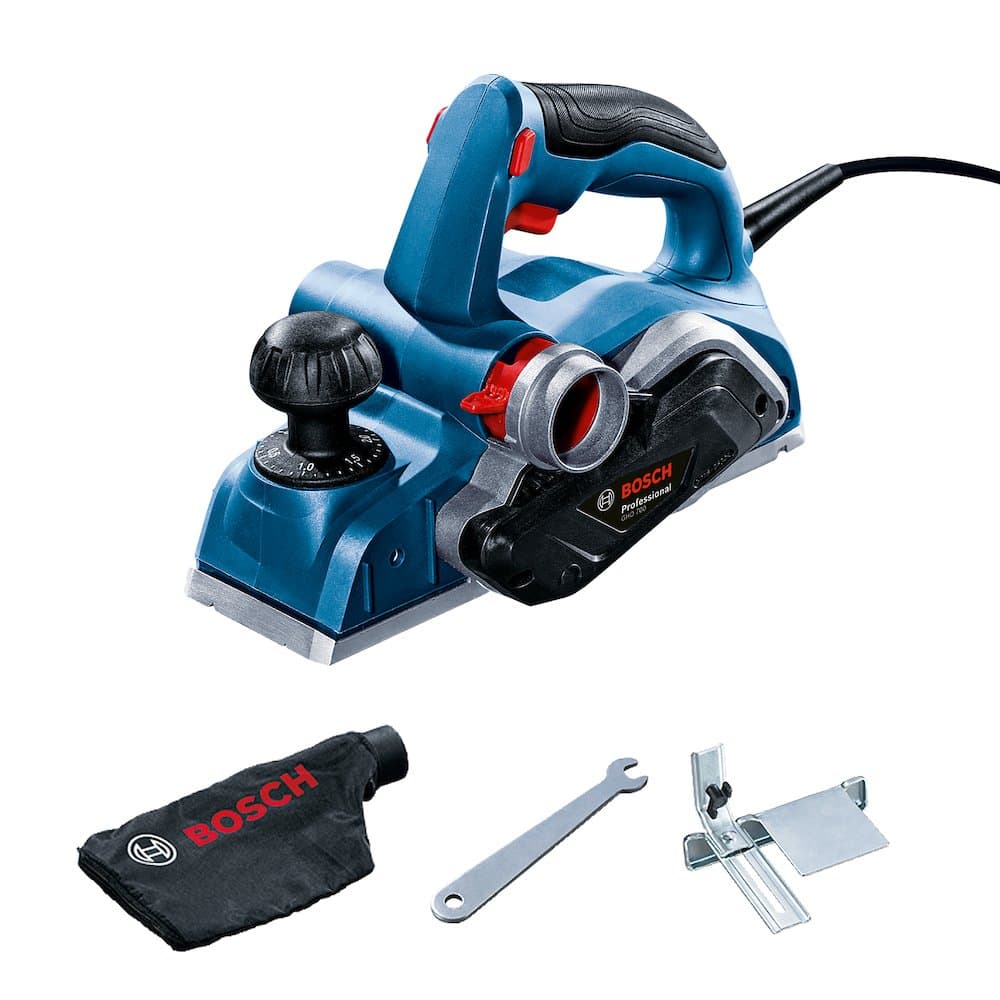 Plaina Eletrica GHO-700 700W 110V com Saco Coletor BOSCH-06015A90D0-000
