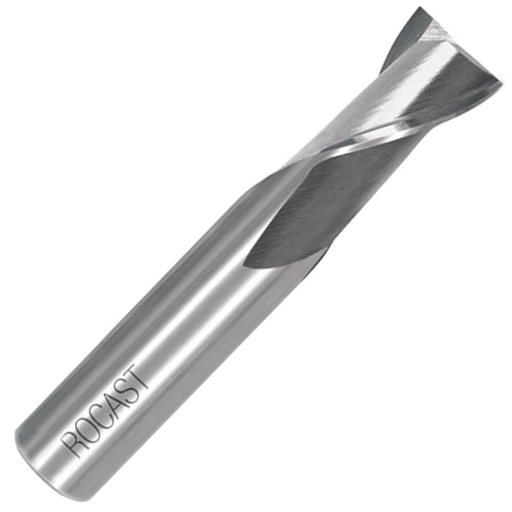 Fresa Topo HSS Haste Cilindrica DIN 327B 75mm 2 Cortes ROCAST-170013