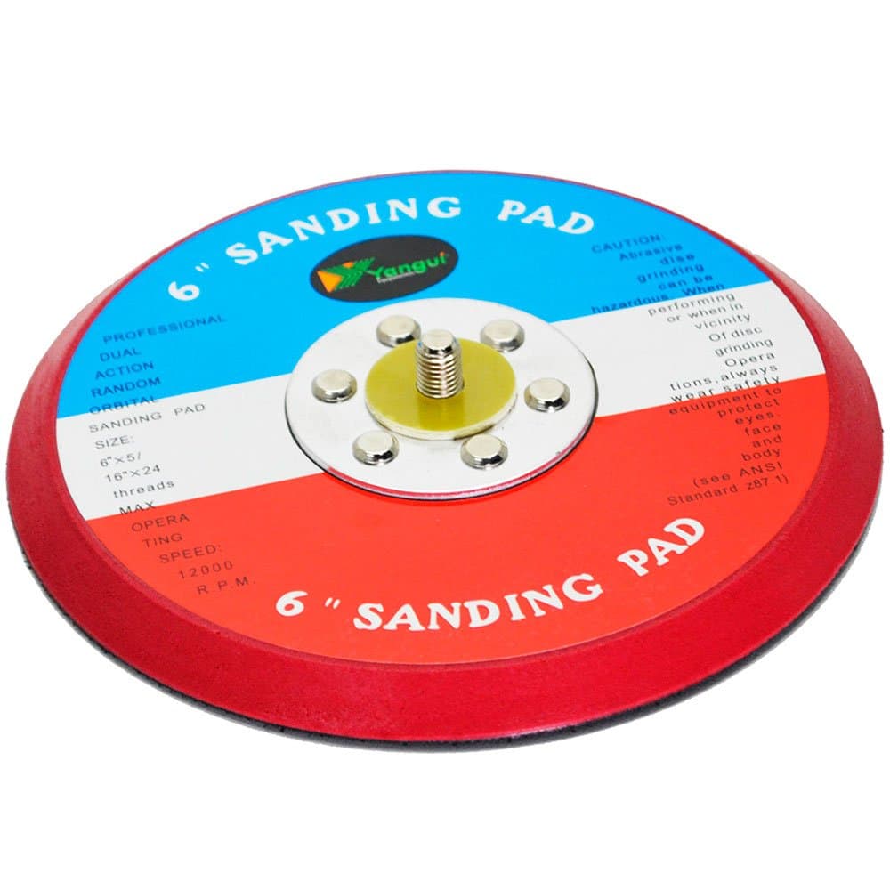 Base de Velcro para Lixadeira Roto Orbital sem Aspiracao 6 Pol 10000RPM YANGUI-YGA005