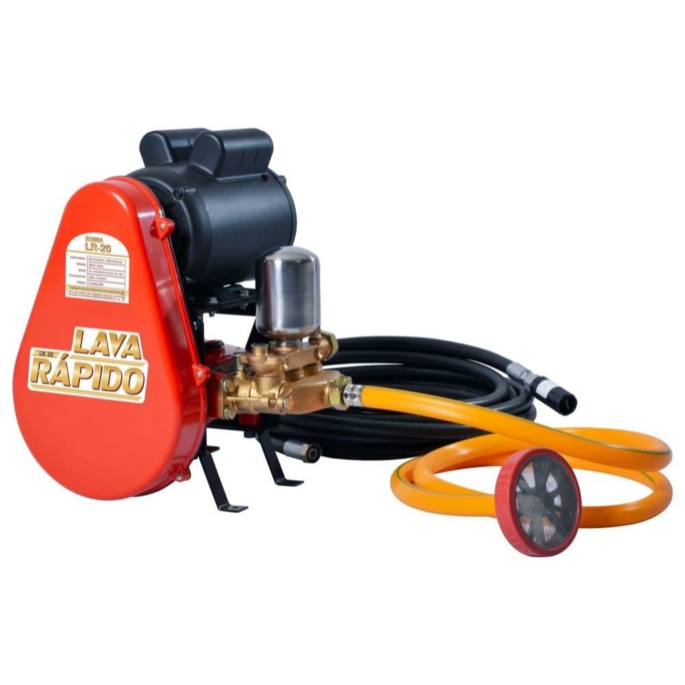 Lavadora Industrial de Alta Pressao LR20 Motor WEG 20CV 20LitrosMin 450Libras Mono Bivolt ZM BOMBAS-5020225