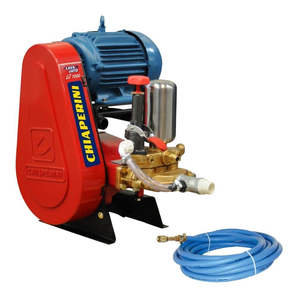 Hidrolavadora Industrial LJ 7000 Fixa 500 Libras Motor WEG 5HP Trifasica CHIAPERINI-891