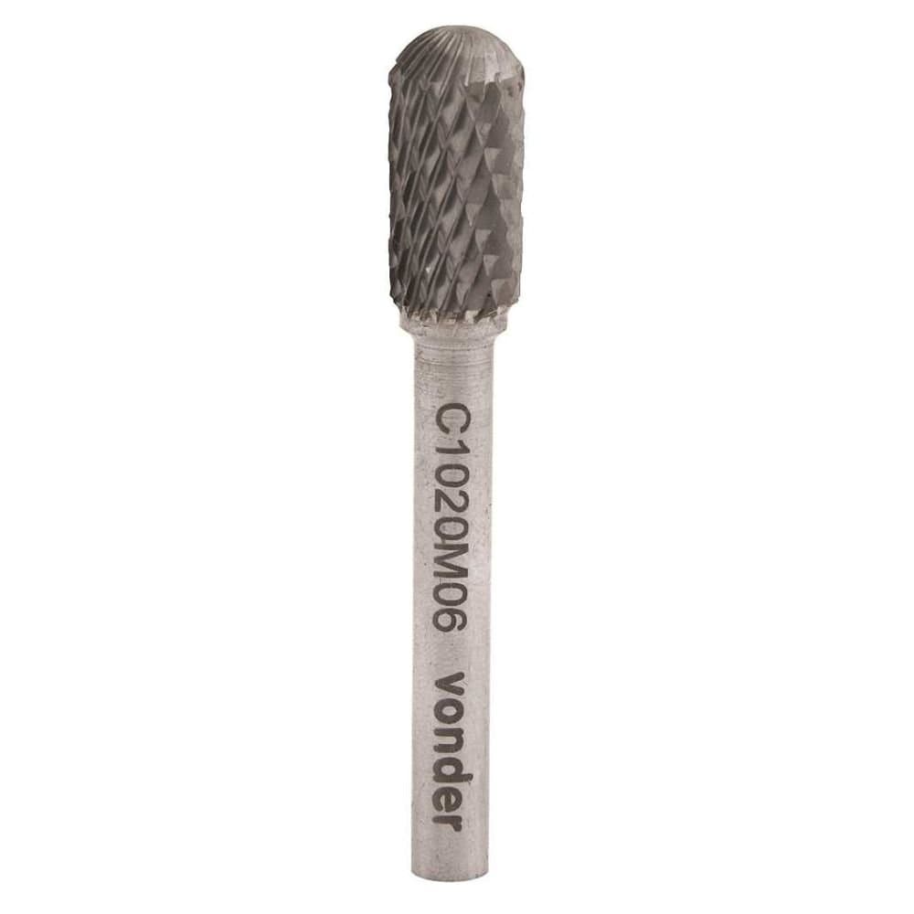 Lima Rotativa Abaulada 10 mm x 20 mm com Haste 6 mm VONDER-4312102002