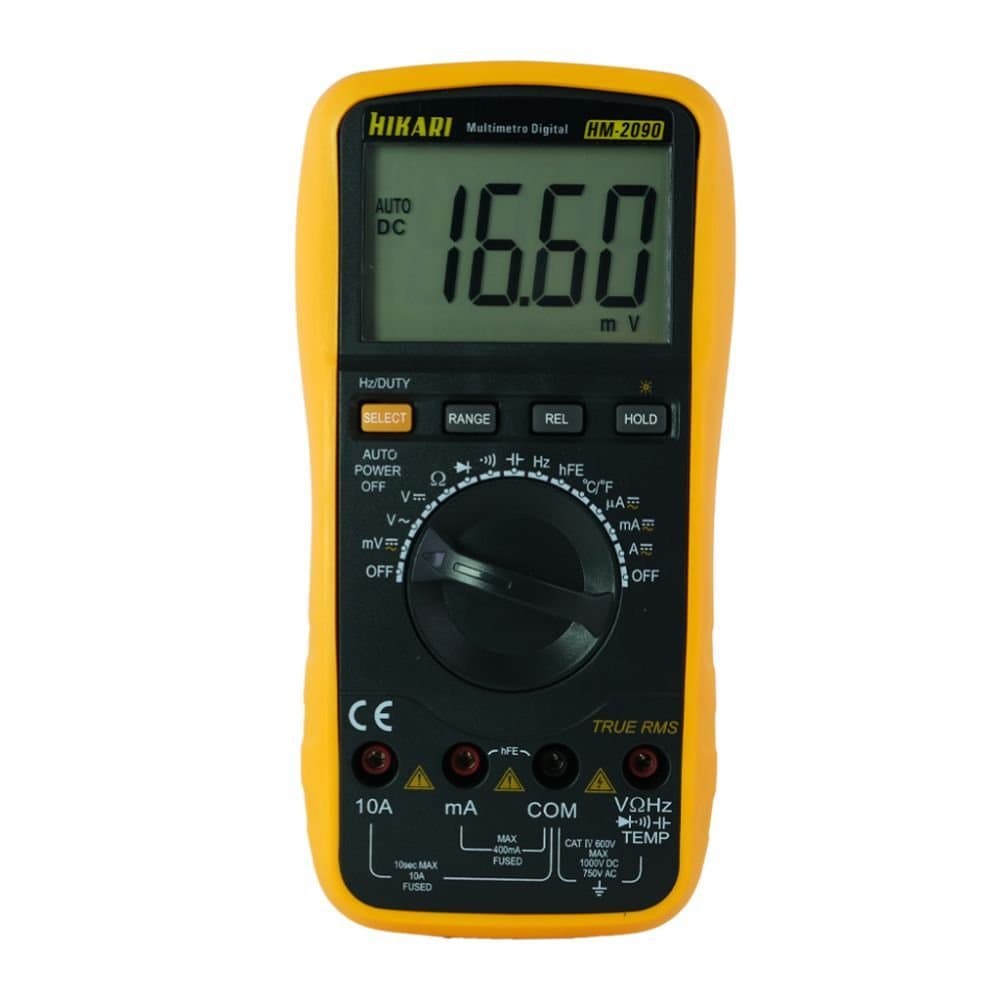 Multimetro Digital TRUE-RMS HM-2090 HIKARI- HM-2090
