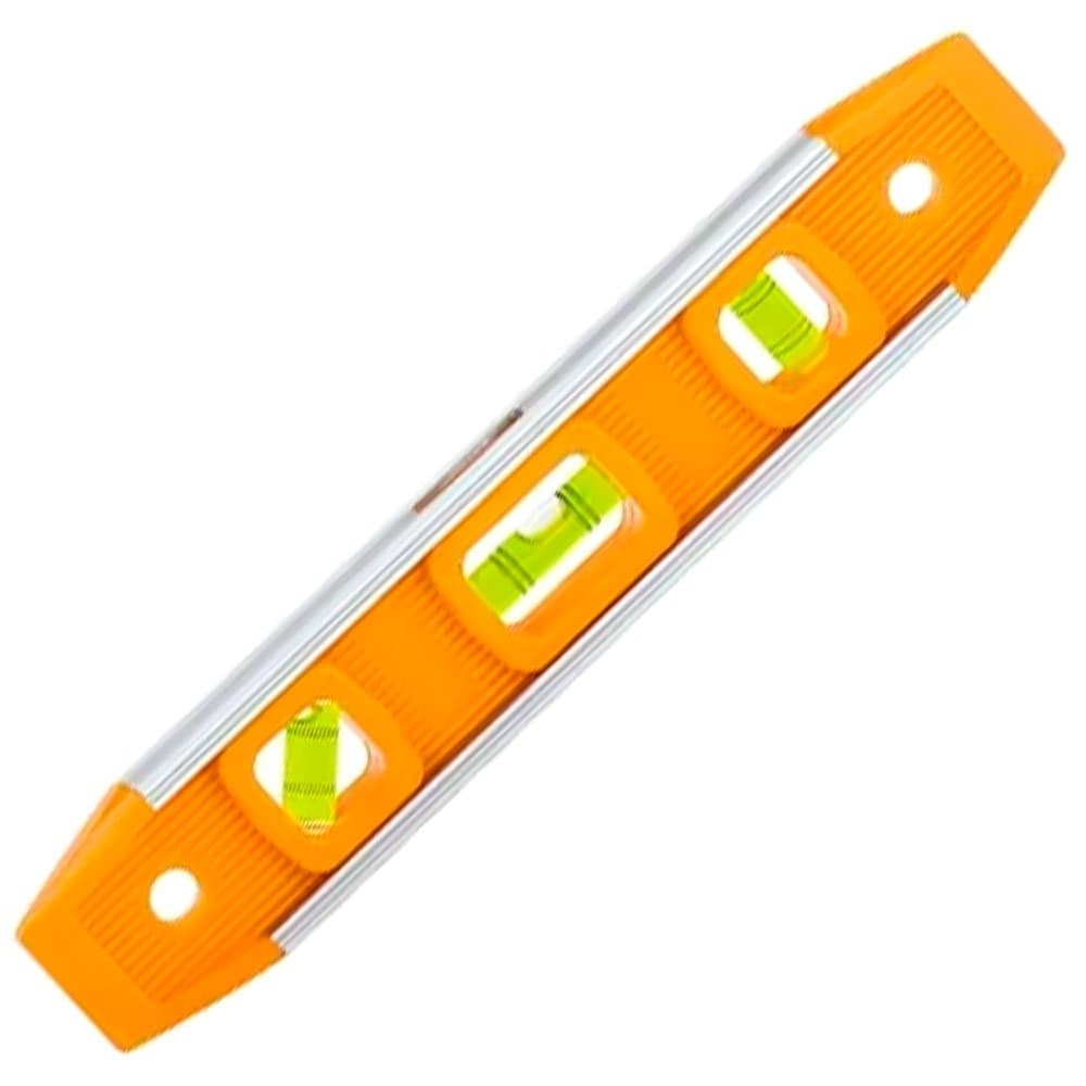 Nivel de Plastico Reforcado 235mm 3 Bolhas Torpedo SPARTA-3461155