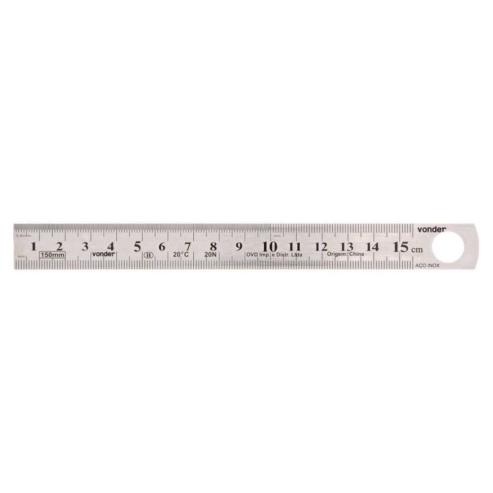 Escala de aco 150 mm VONDER-3561208000