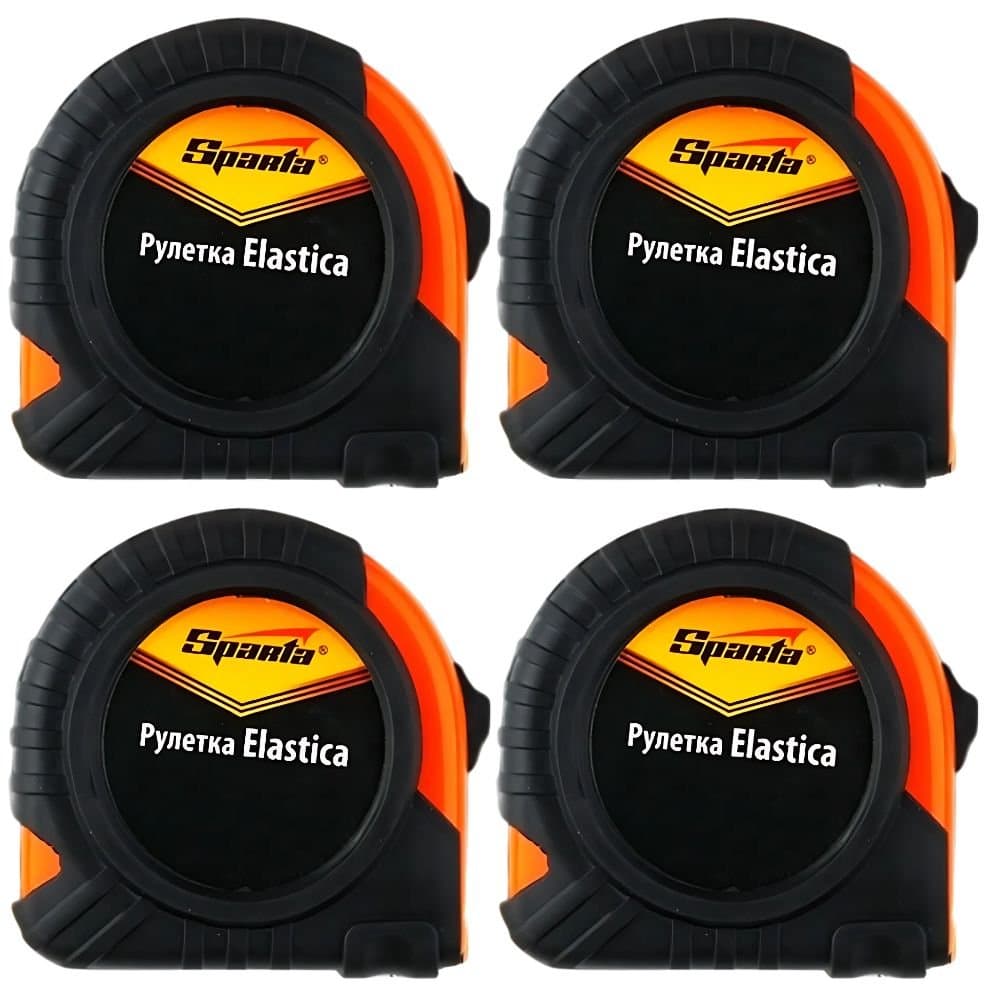 Kit com 4 Trenas Curta Emborrachada 10m X 25mm SPARTA-K8372