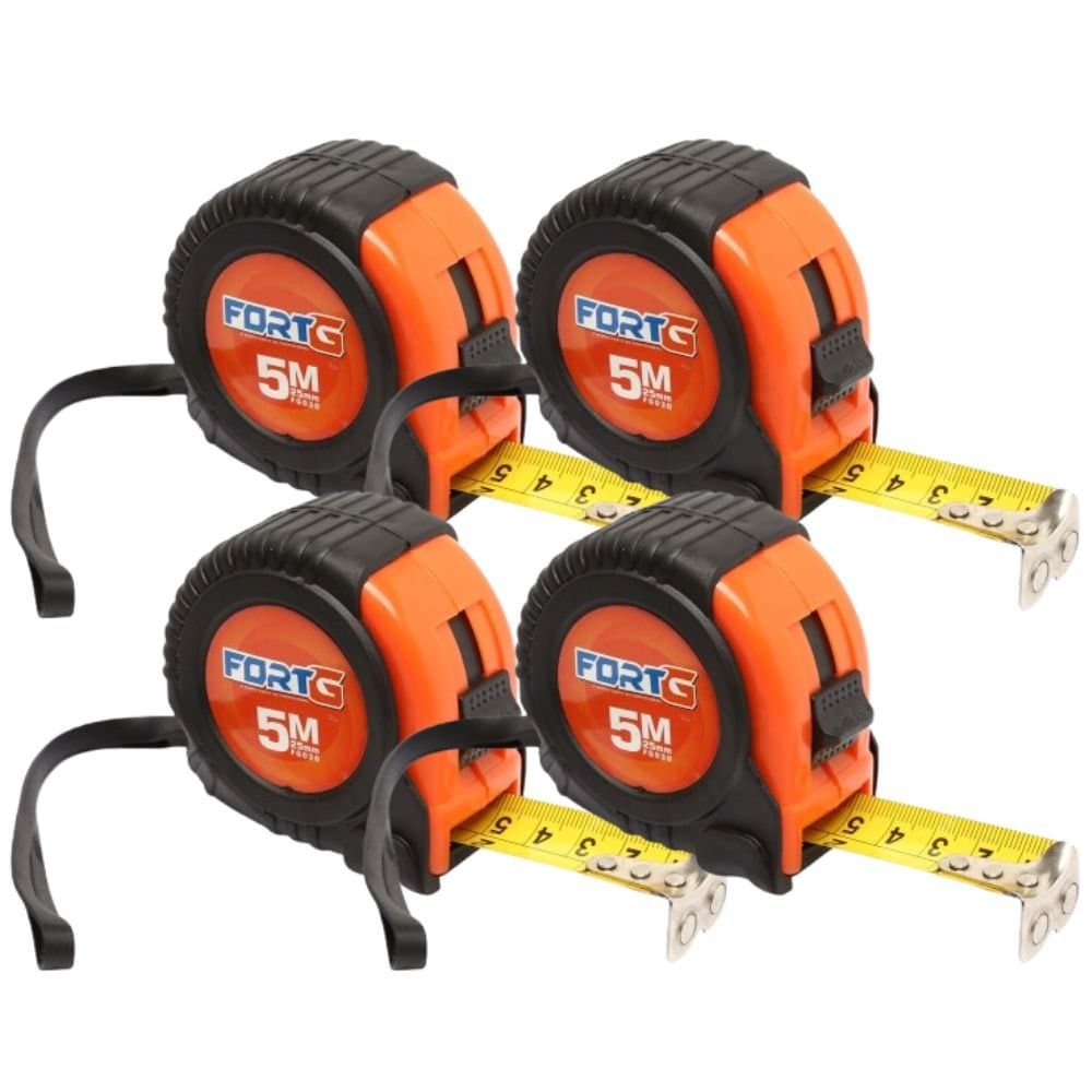 Kit com 4 Trenas Profissional 25mm x 5 Metros FORTGPRO-K8373