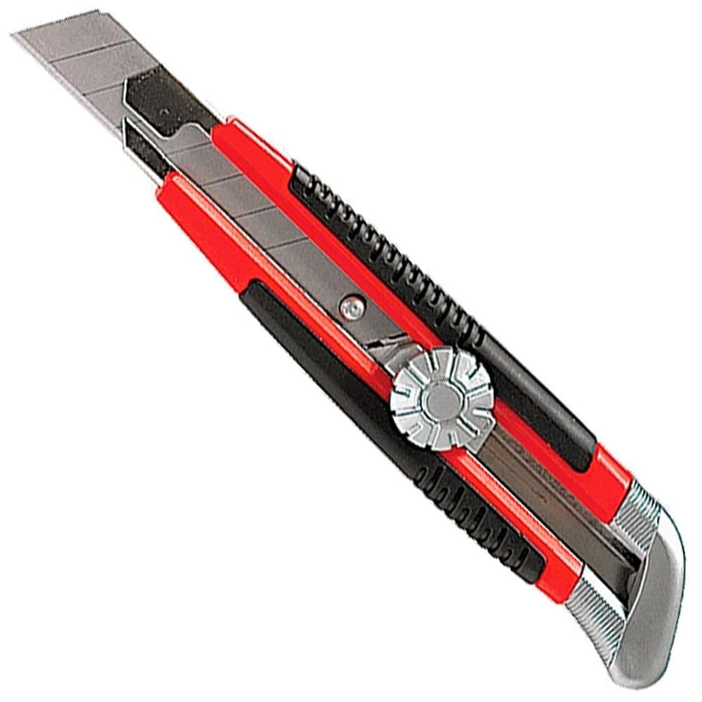 Estilete Retratil 18mm com Ponta de Metal MTX-789149