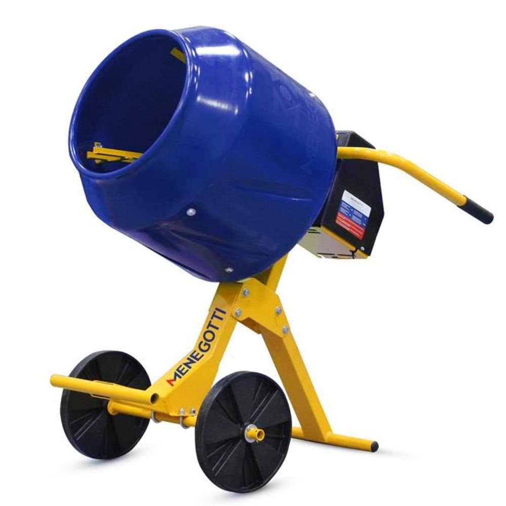 Betoneira Compacta 130 Litros 12 CV 4 Polos 220V Azul MENEGOTTI-40014