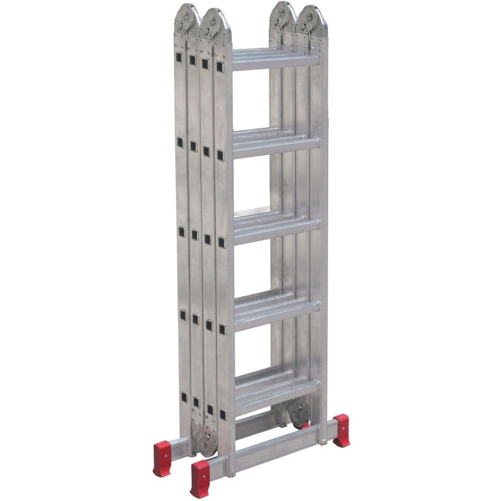 Escada Articulada de Aluminio 5x4 com 20 Degraus BOTAFOGO-ESC0294