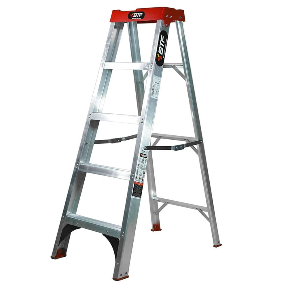 Escada Tesoura Pratica em Aluminio com 4 Degraus BOTAFOGO-EAP5904