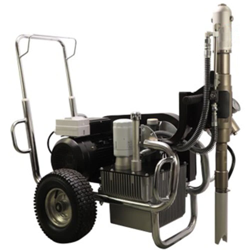 Maquina de Pintura Airless Eletrico Massa Max Serie S com Aplicador de Massa 10 Lpm 3300Psi 220V Trifasico STONE HAMMER-10619