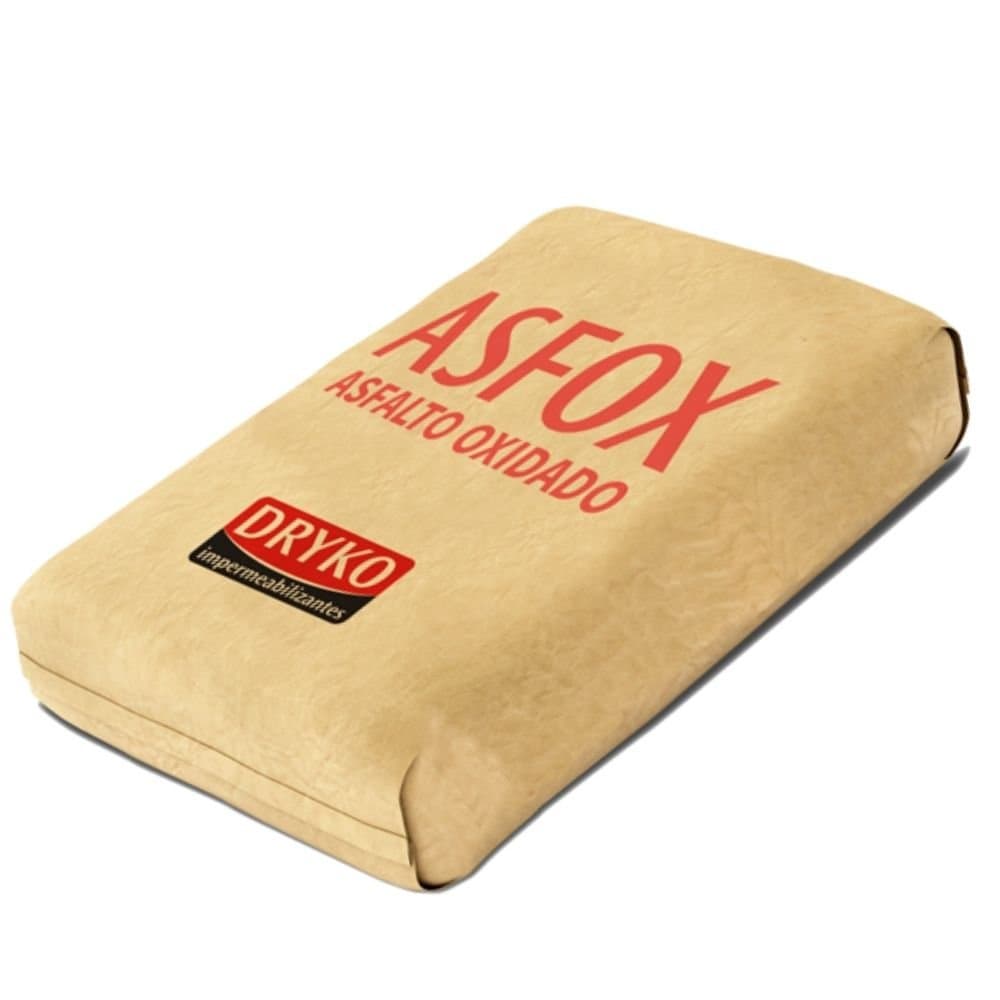 Pacote Asfalto Oxidado para Isumo e Impermeabilizacao 20kg DRYKO-ASFOXSCB90