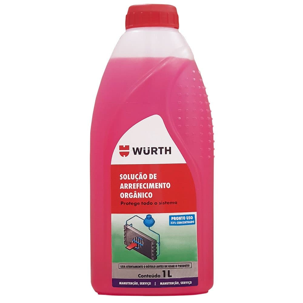 Aditivo Organico para Radiadores Pronto para Uso 1 Litro WURTH-0893556238