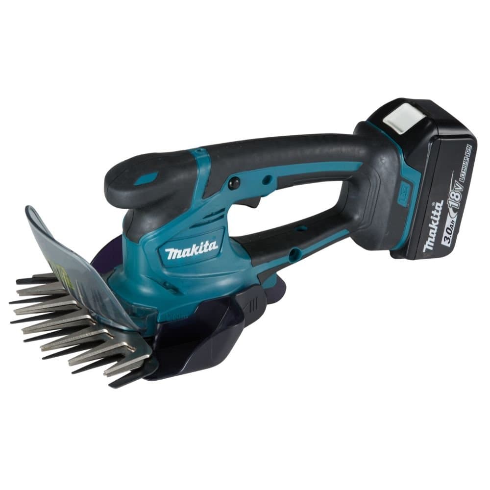 Tesoura Grama a Bateria 2 em 1 com 2 Baterias 18V Carregador 220V e Maleta MAKITA-DUM604ZX