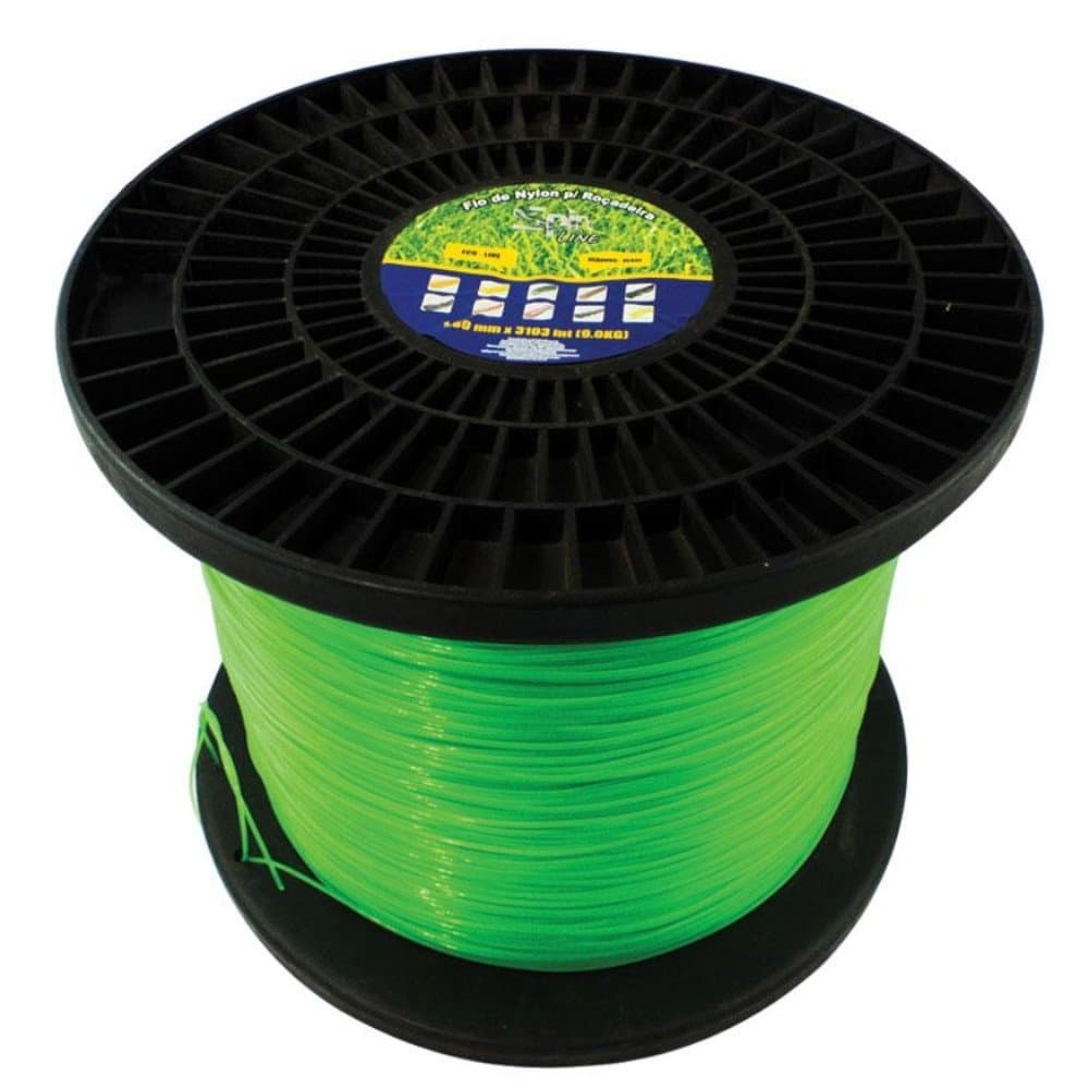 Fio de Nylon Verde 180mm x 3100 Metros para Rocadeira VULCAN-80240